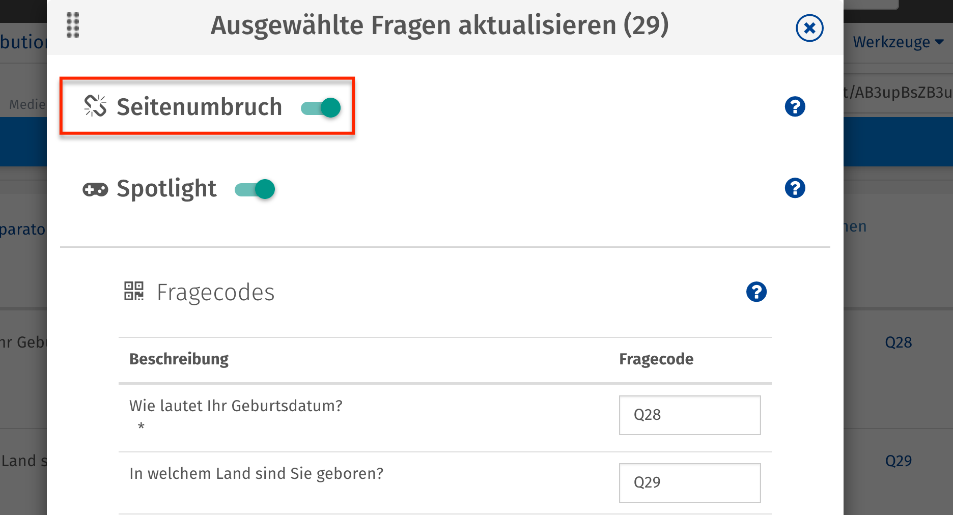 Survey Software Help Image